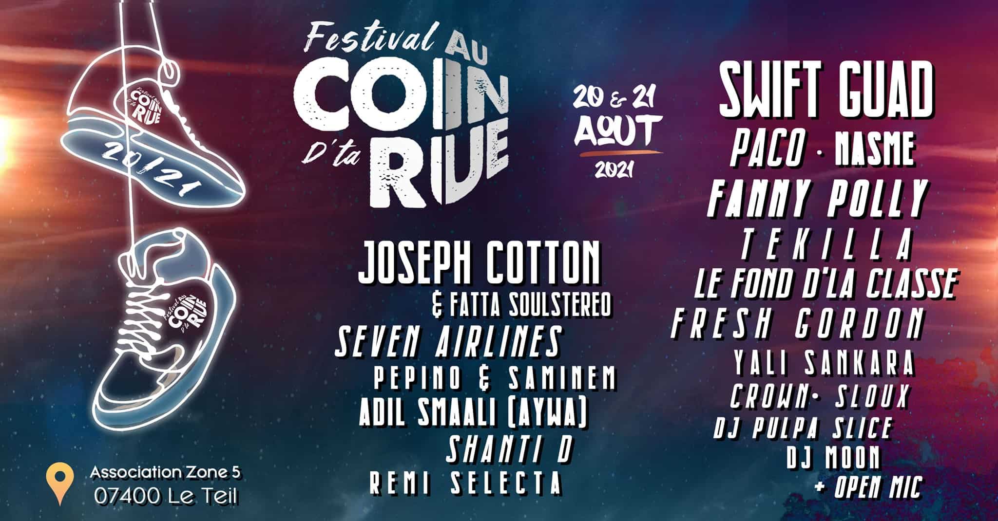 You are currently viewing Festival « Au Coin D’ta Rue » – #1