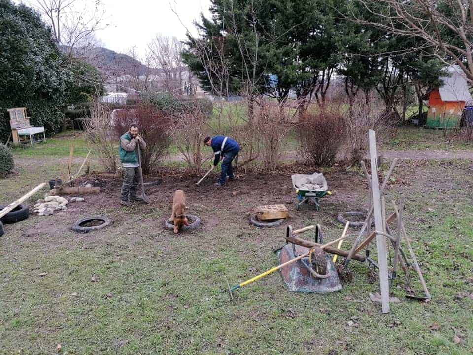 association zone 5 permaculture journées participatives, chantier, bénévolat