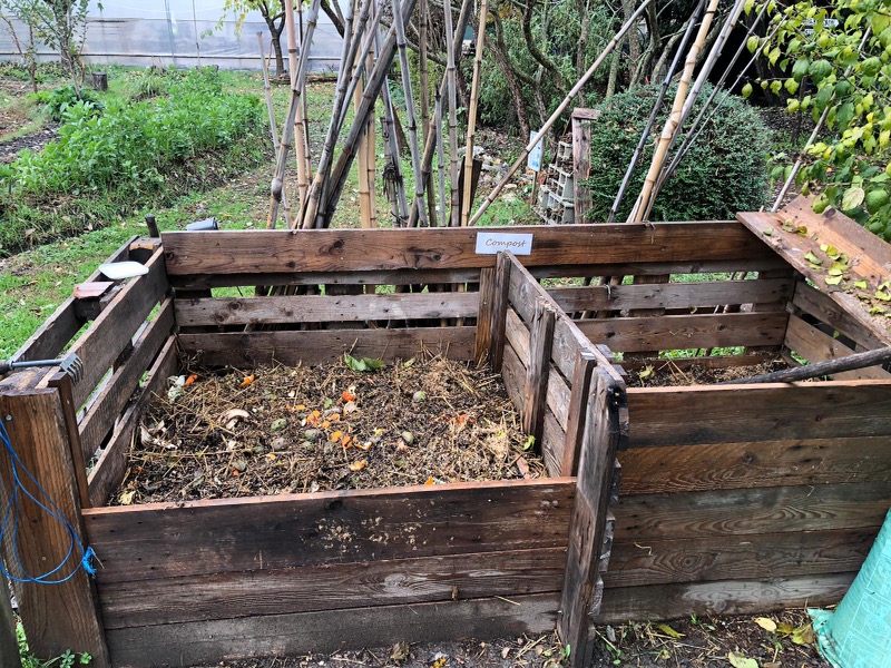 L'endroit improbable où il faudrait mettre son bac à compost (obligatoire  en janvier) au jardin